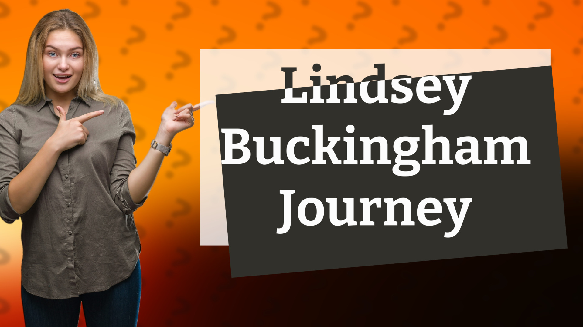 Lindsey Buckingham Journey