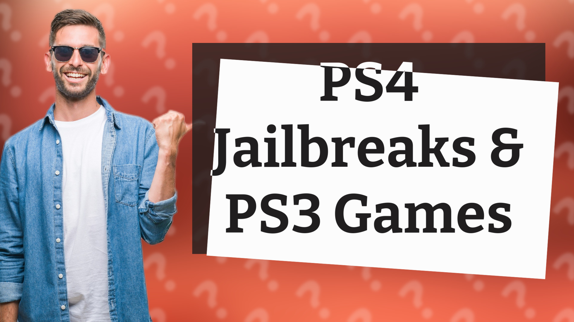 PS4 Jailbreaks & PS3 Games