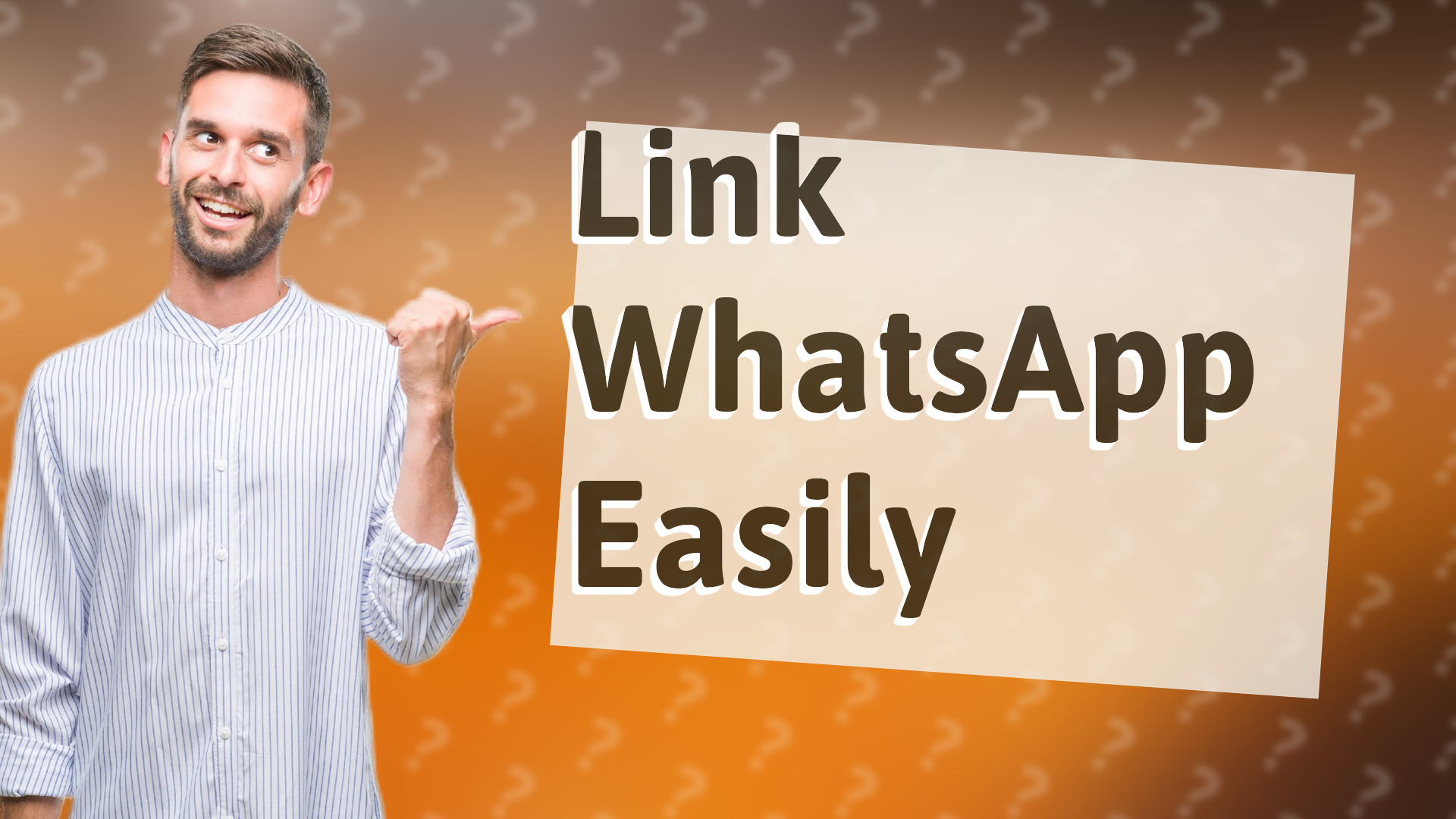 Link WhatsApp Easily