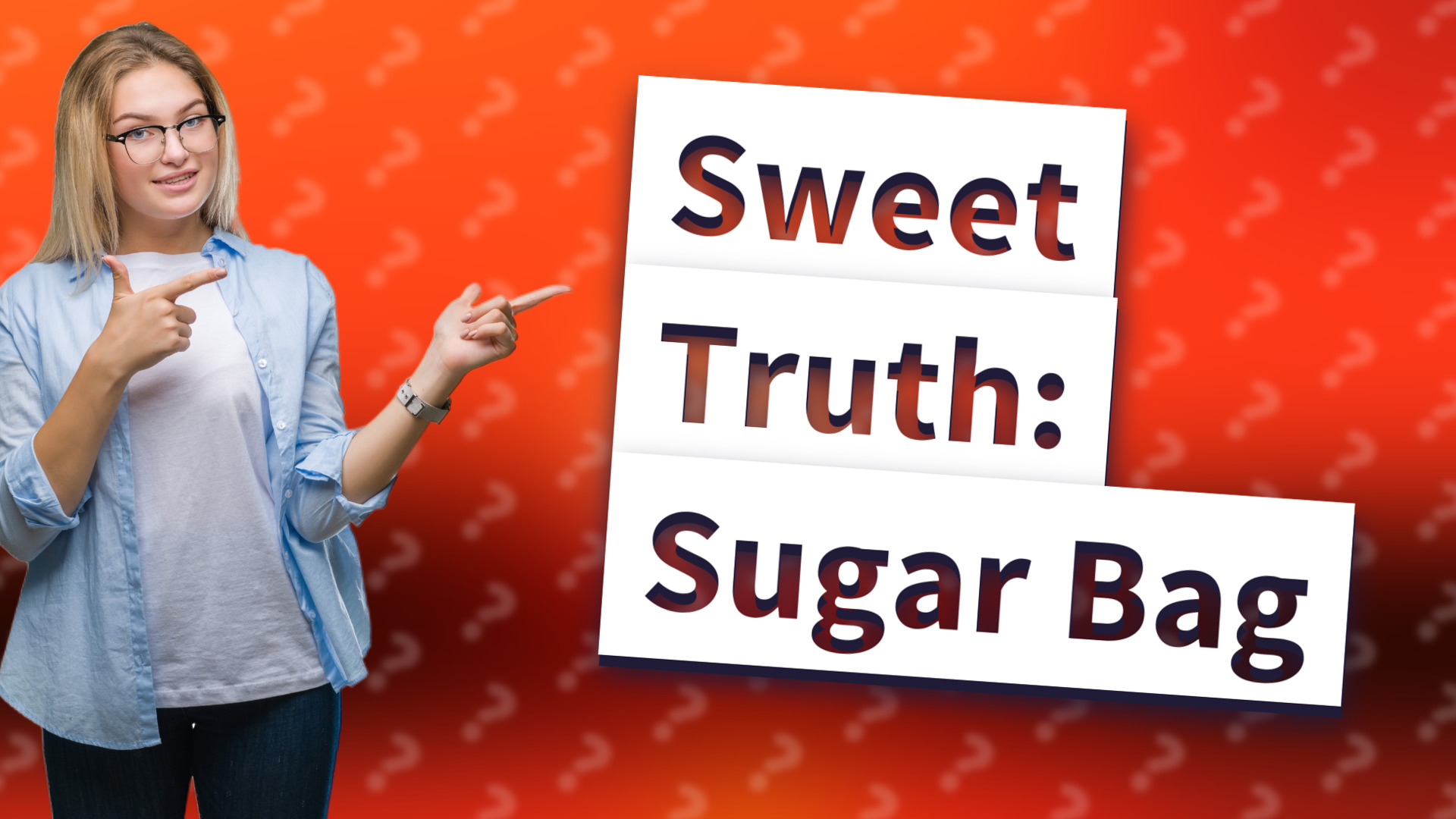 Sweet Truth: Sugar Bag