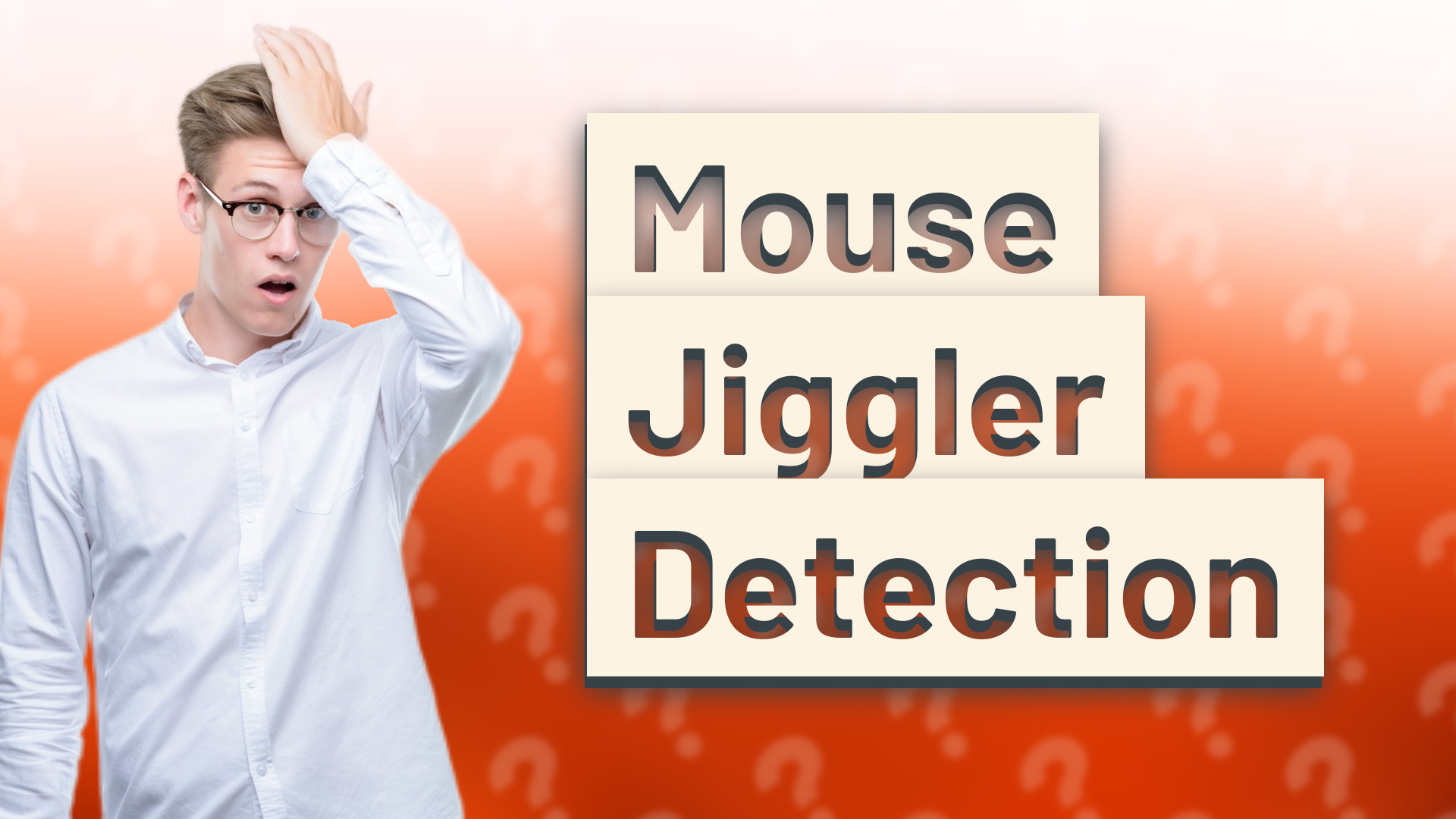 Mouse Jiggler Detection