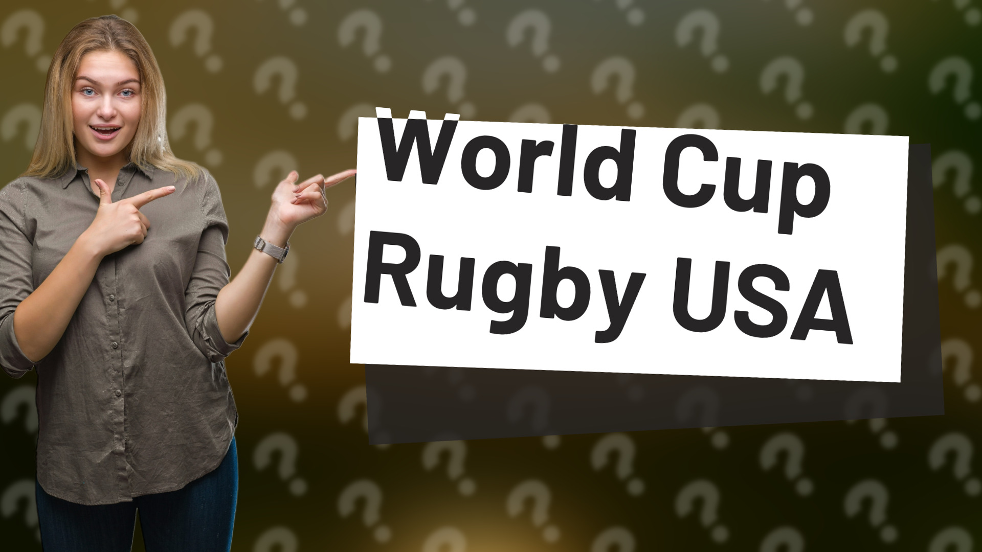 World Cup Rugby USA
