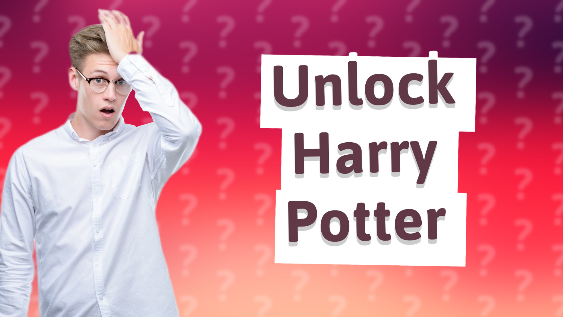 Unlock Harry Potter