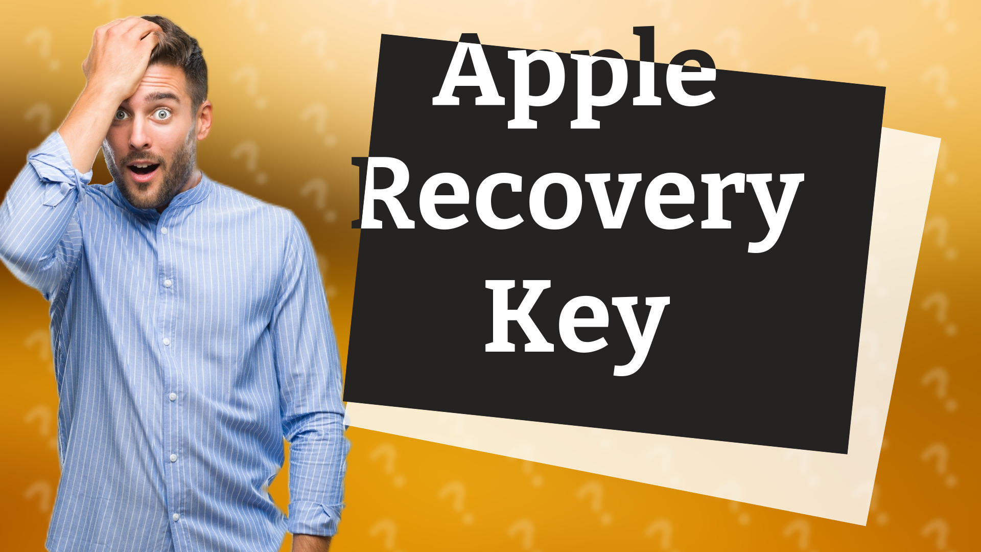 Apple Recovery Key