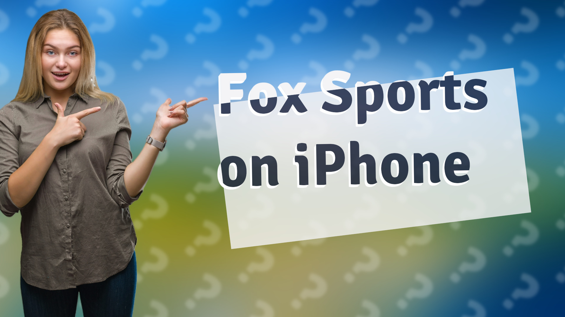 Fox Sports on iPhone