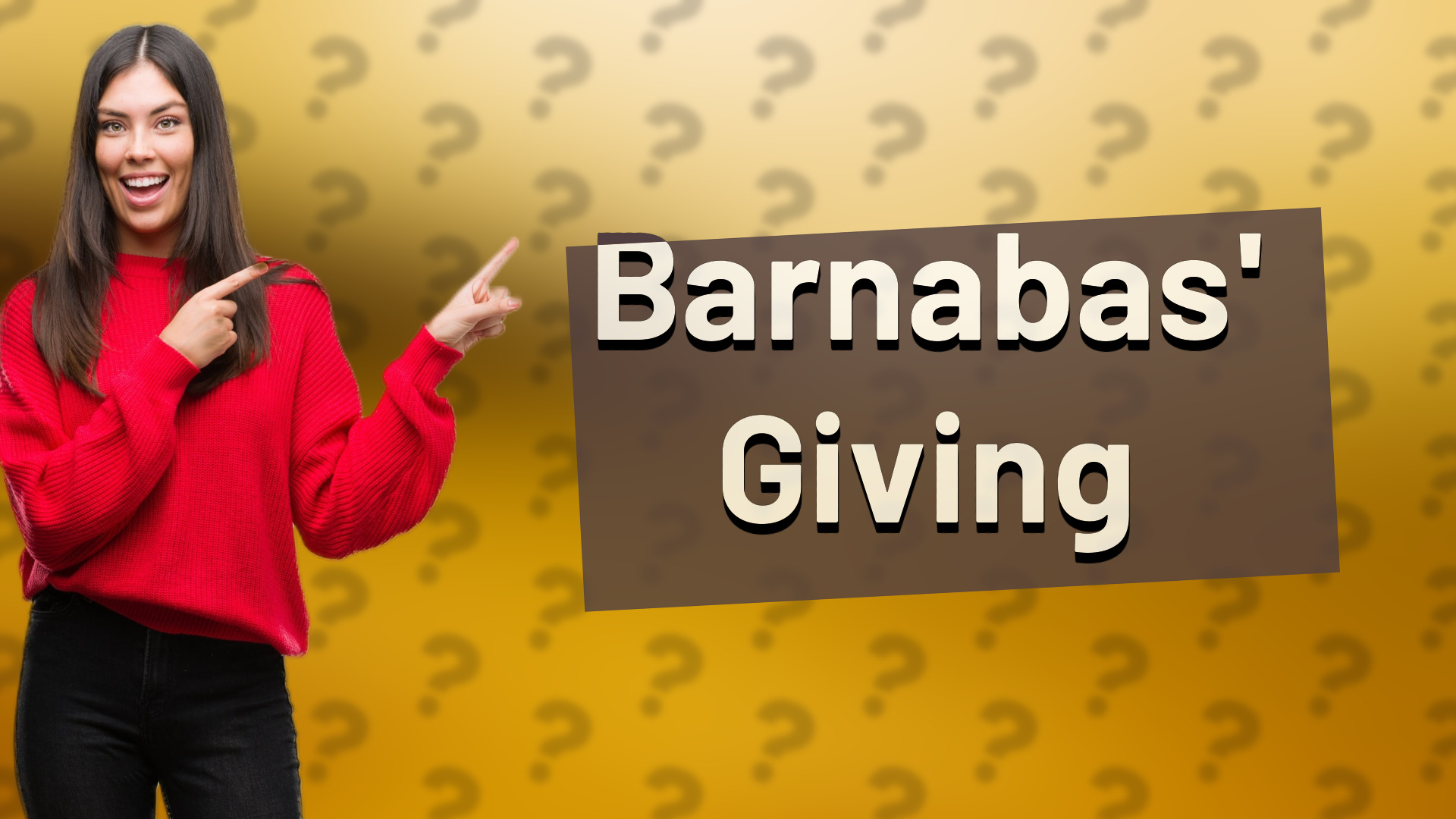 Barnabas' Giving