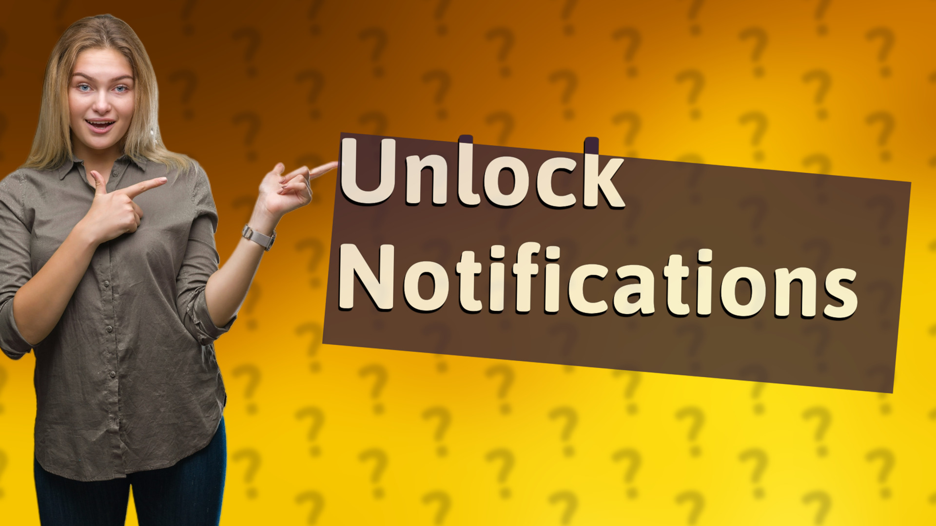 Unlock Notifications