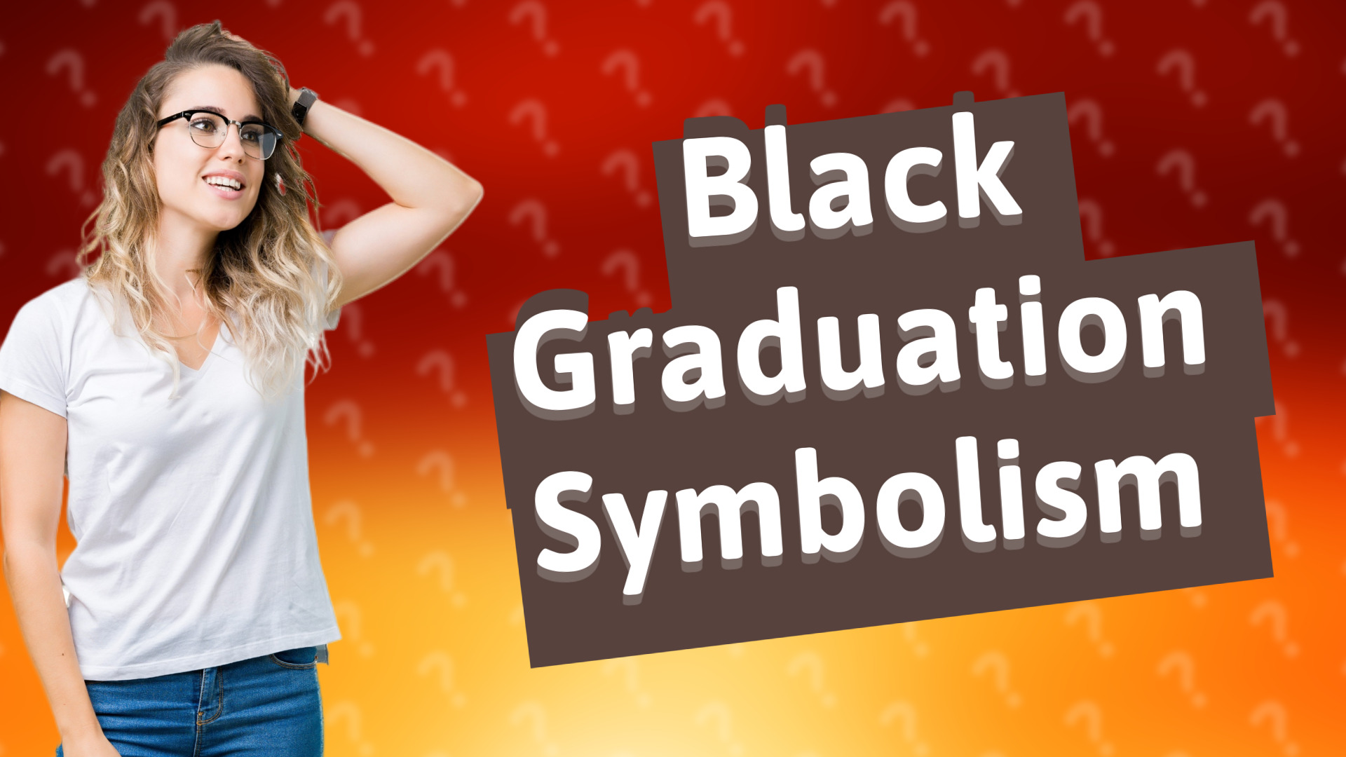 Black Graduation Symbolism