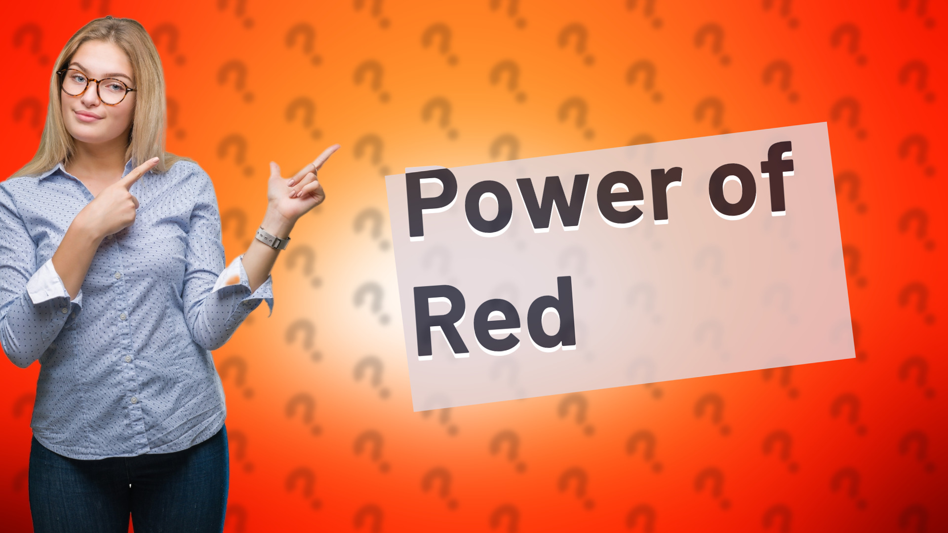 Power of Red