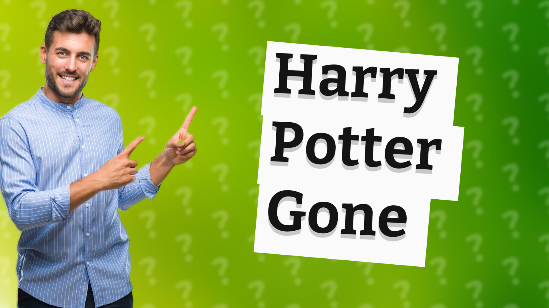 Harry Potter Gone
