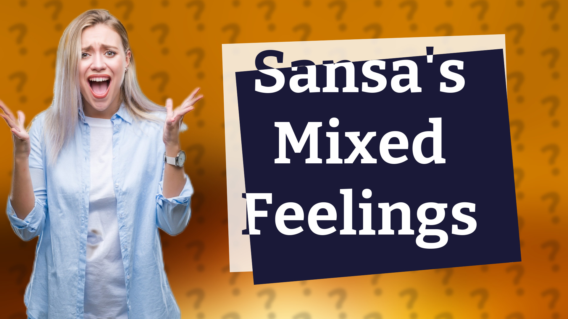 Sansa's Mixed Feelings