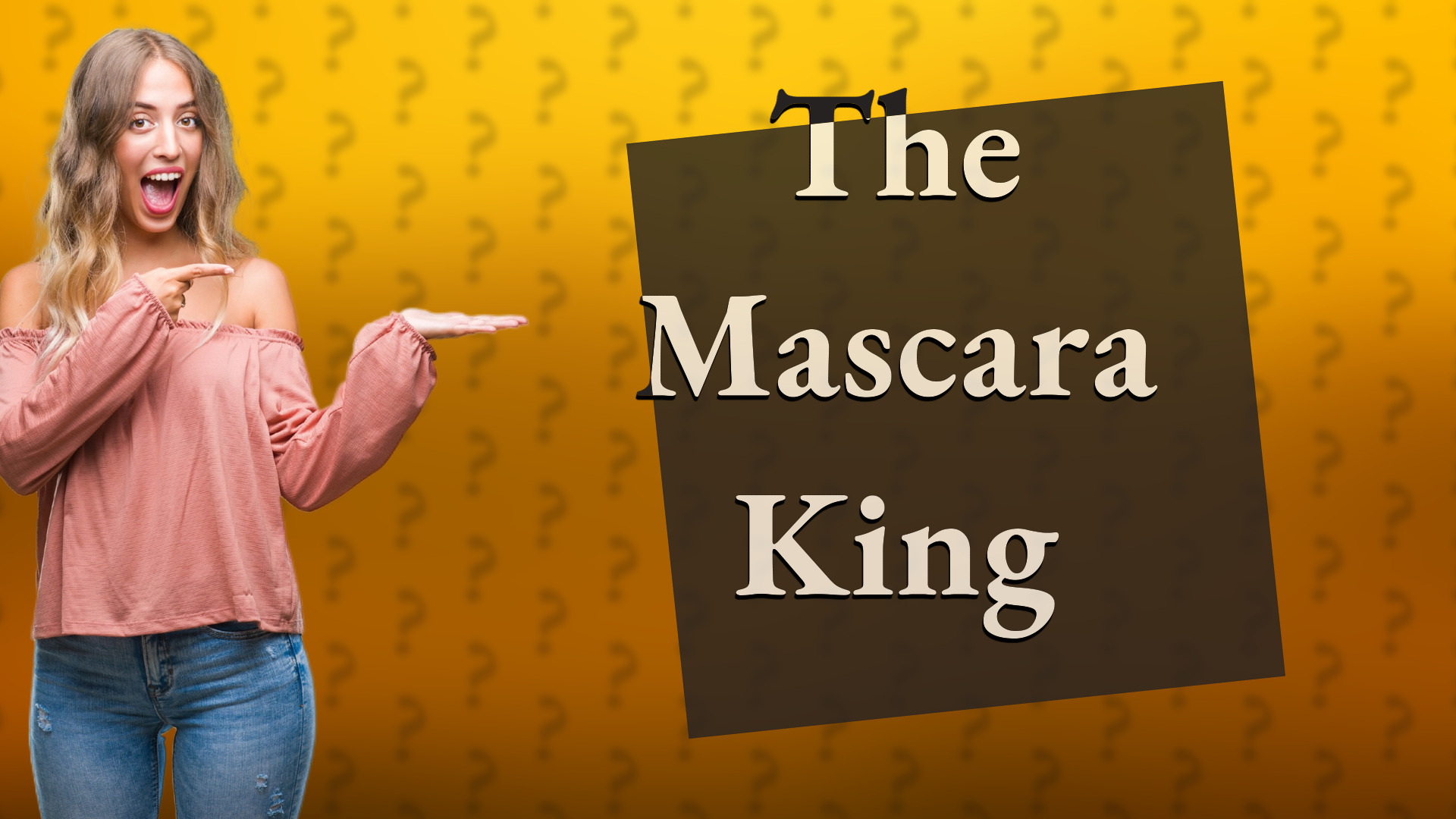 The Mascara King