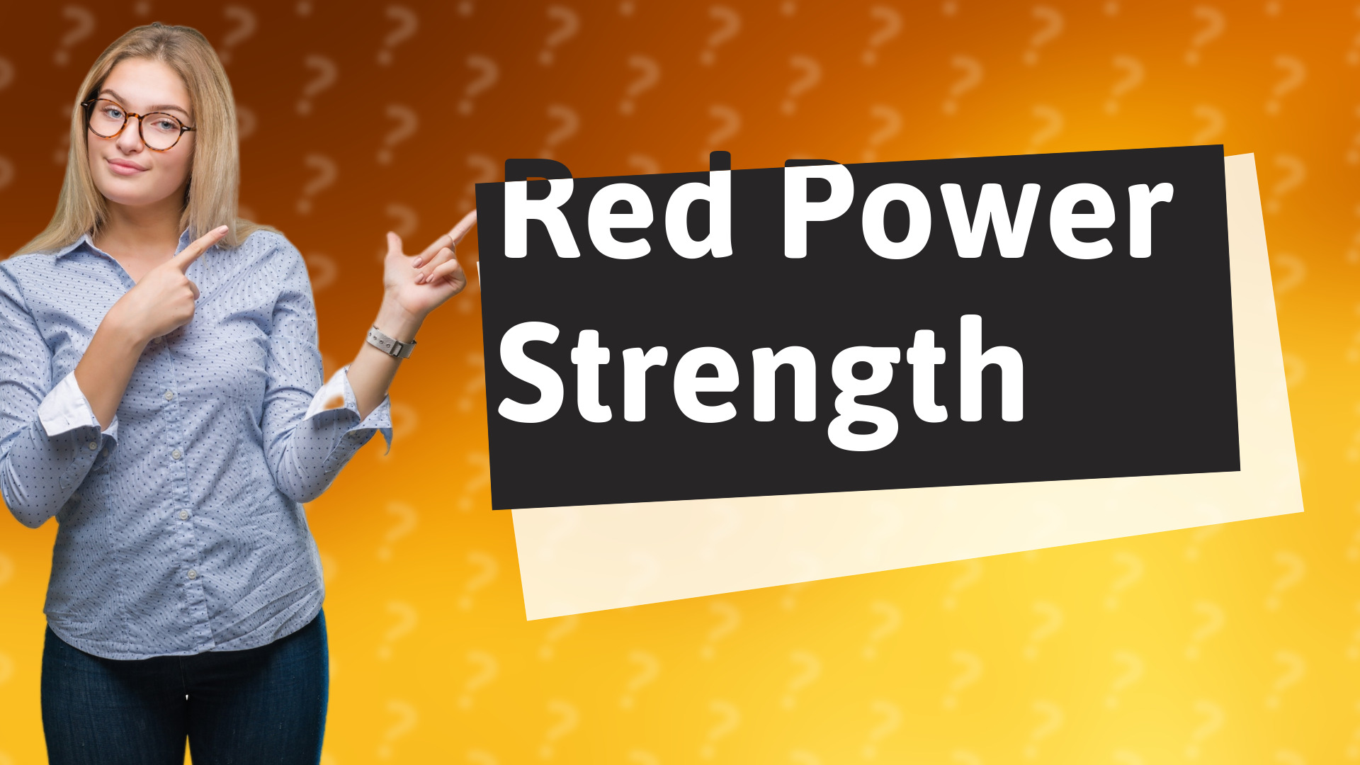 Red Power Strength