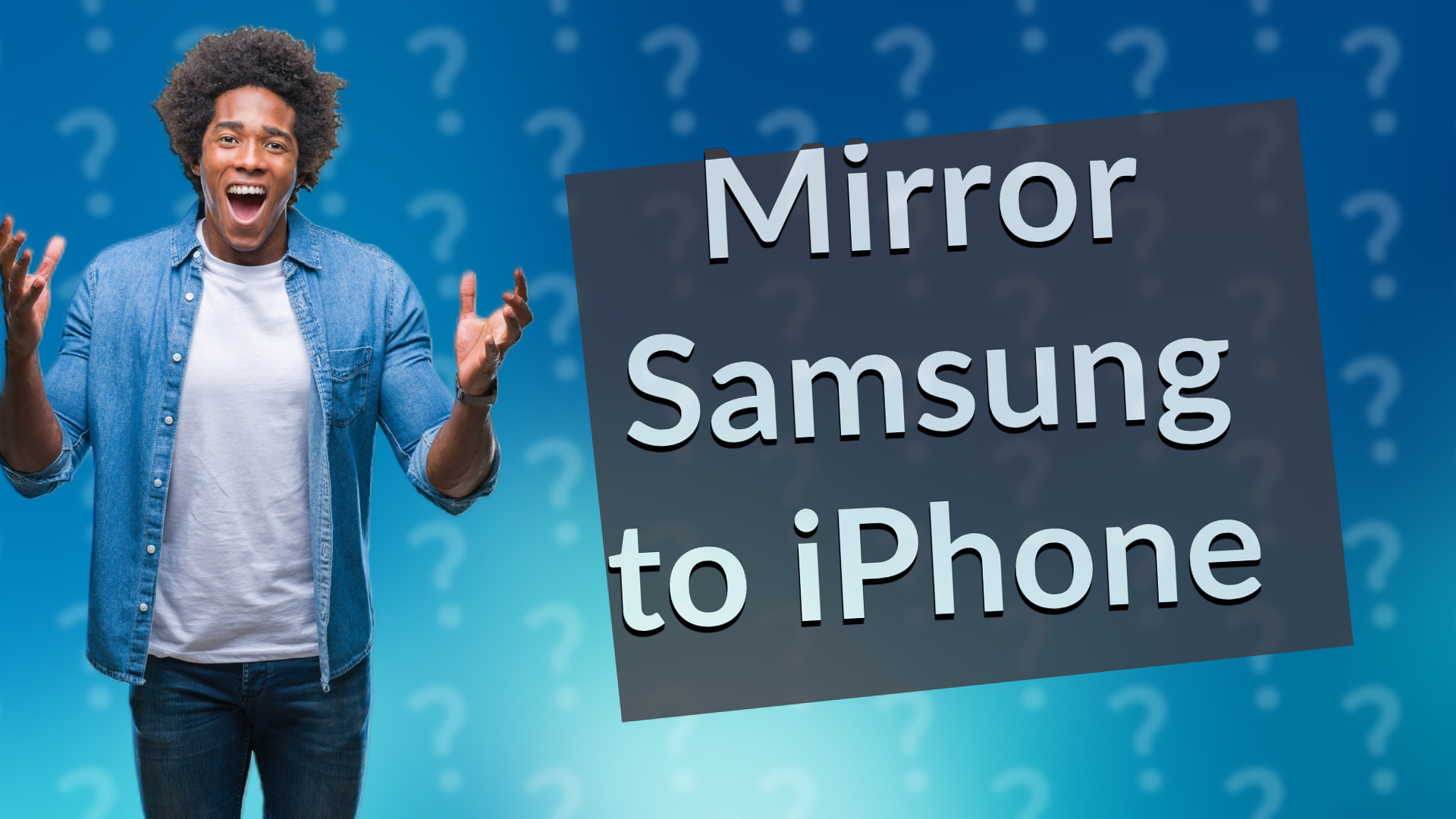 Mirror Samsung to iPhone