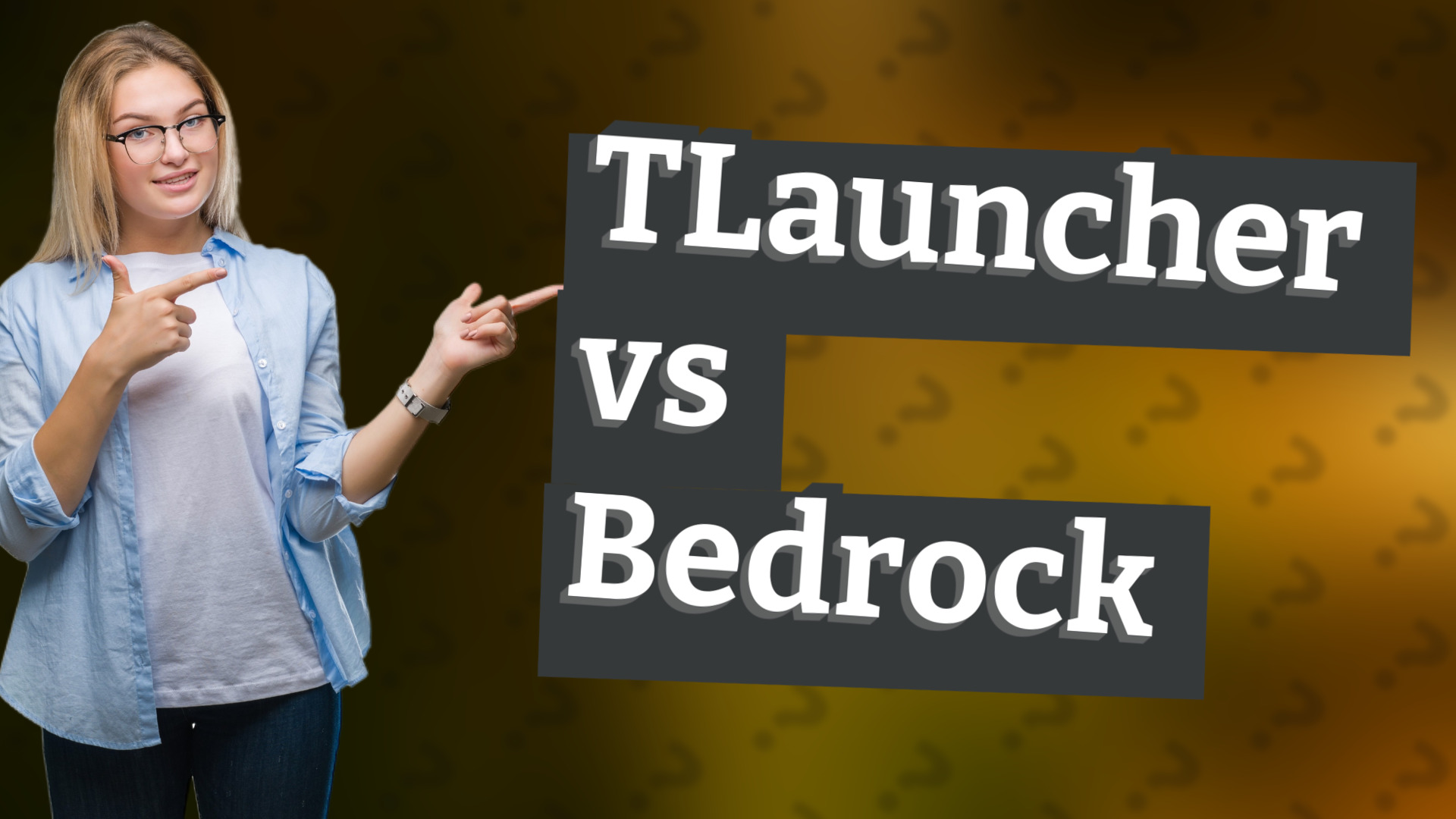 TLauncher vs Bedrock