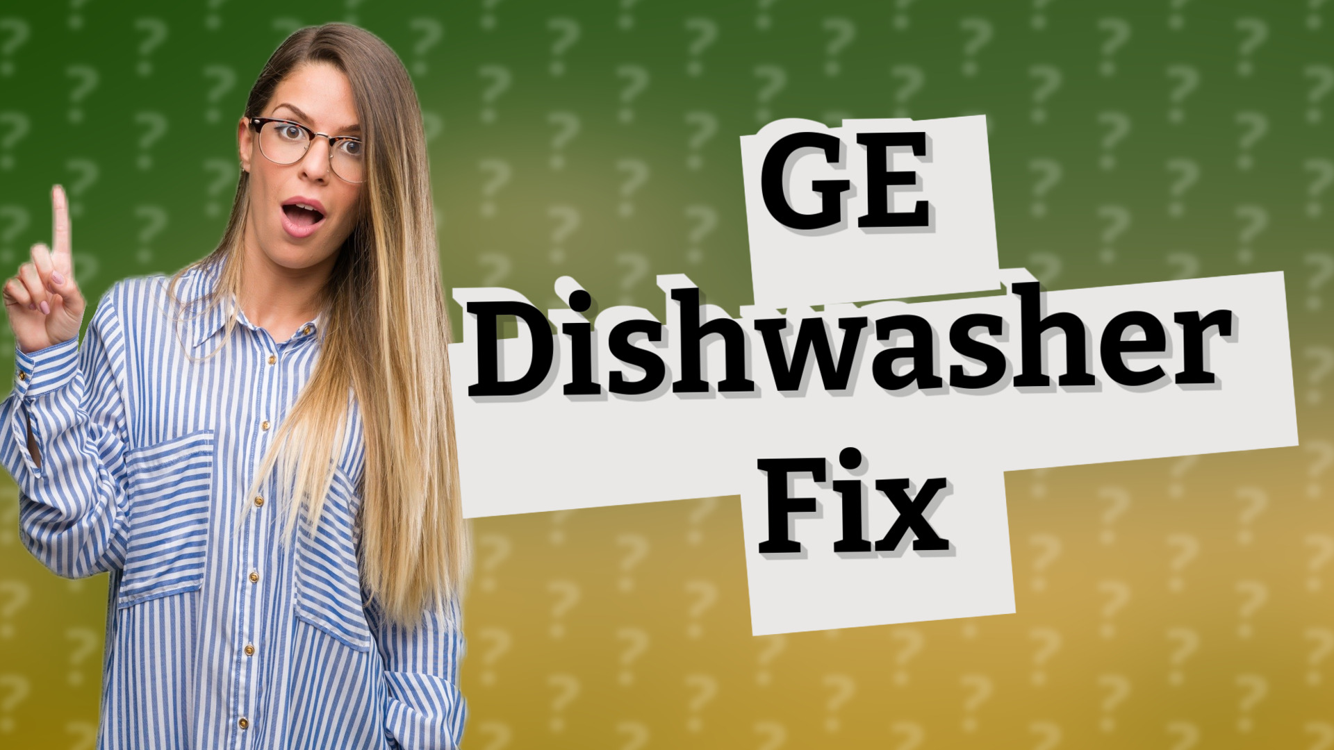 GE Dishwasher Fix