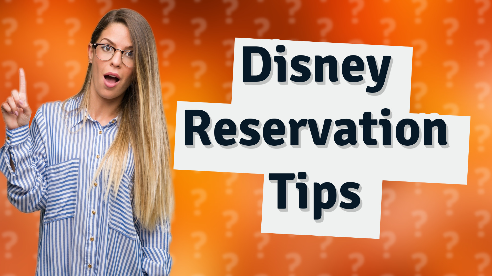 Disney Reservation Tips