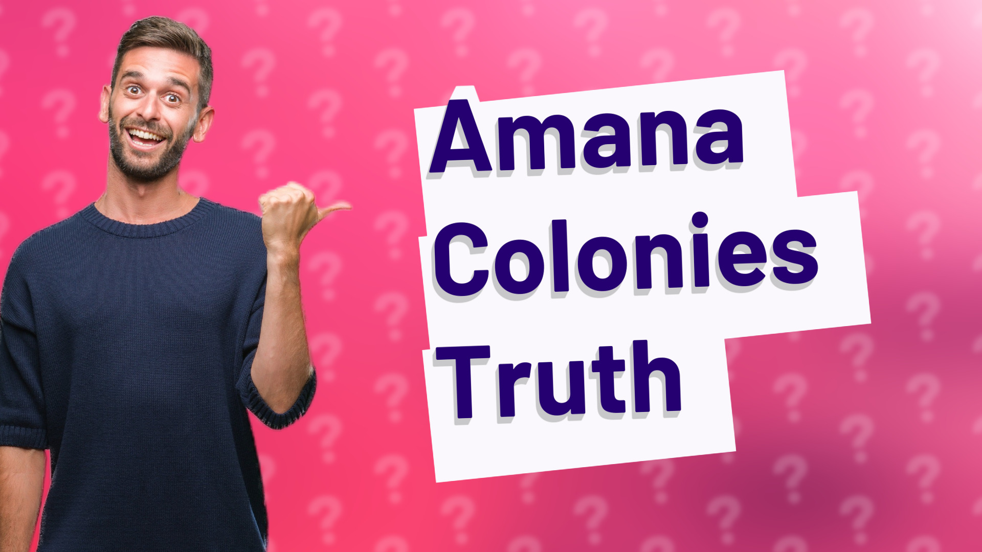Amana Colonies Truth