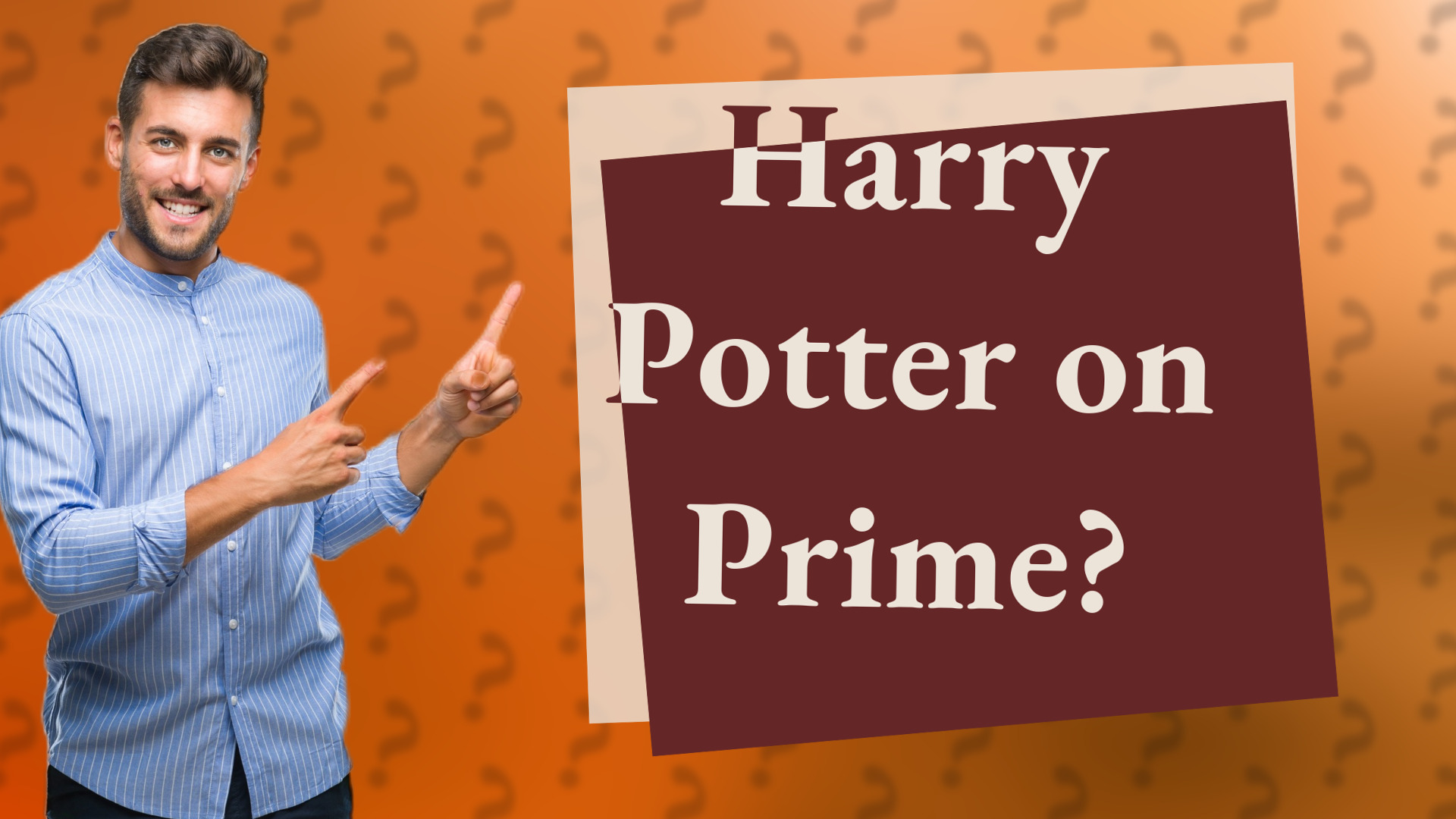 Harry Potter on Prime?