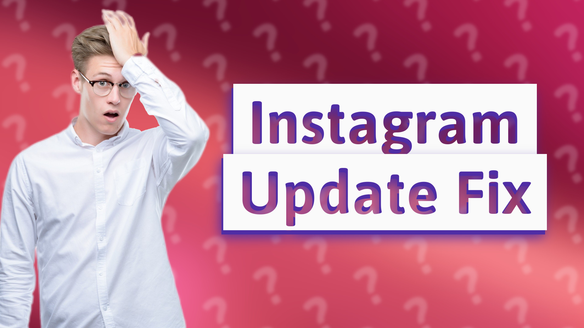 Instagram Update Fix