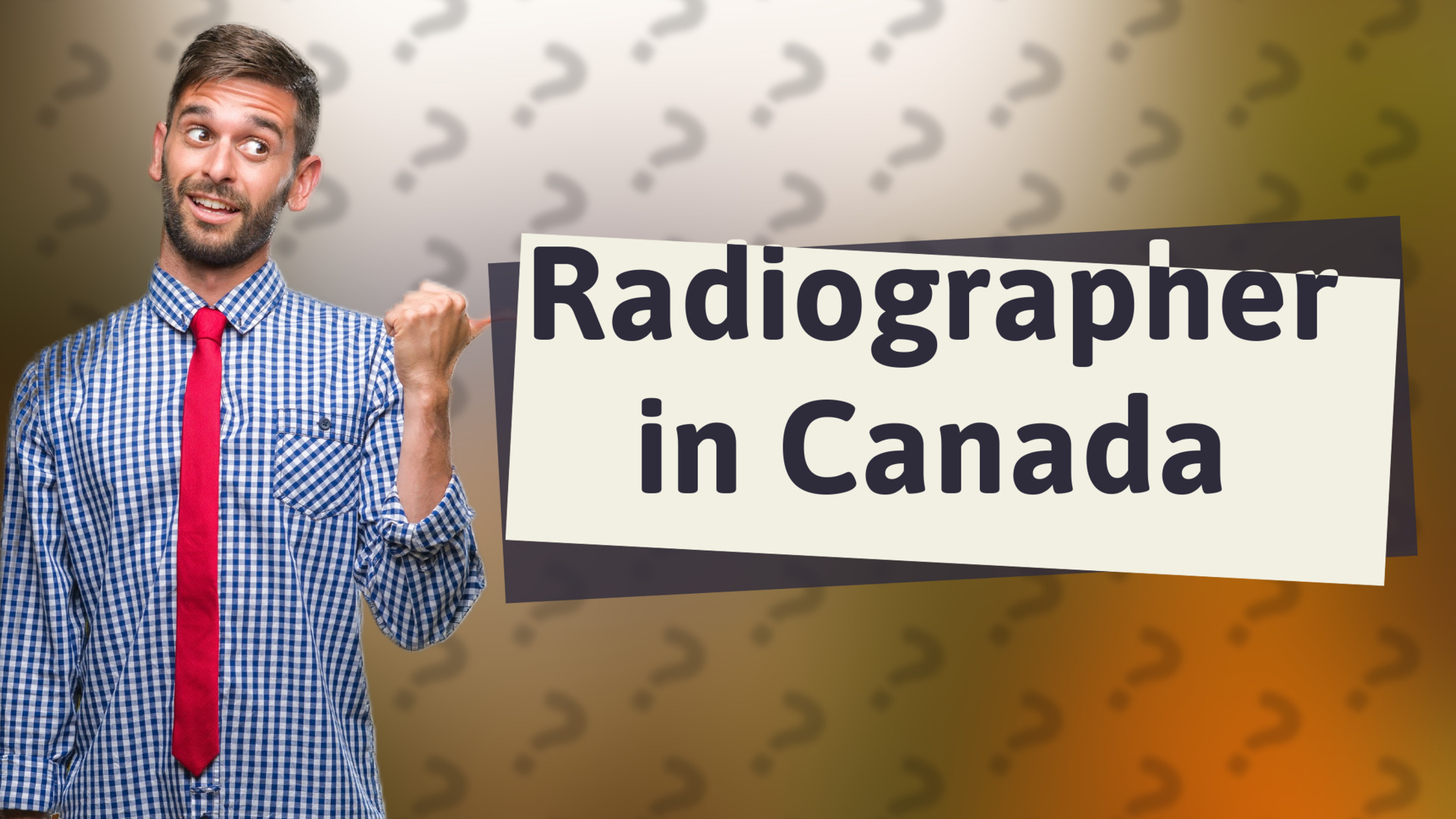 Radiographer in Canada