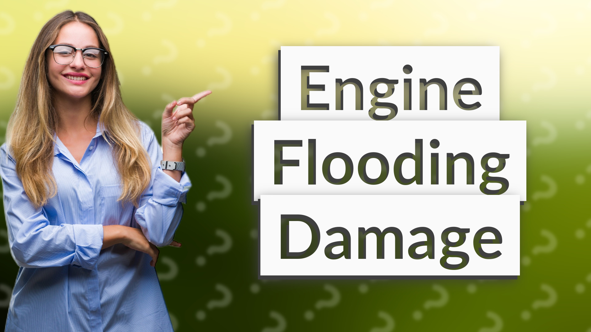 Engine Flooding Damage