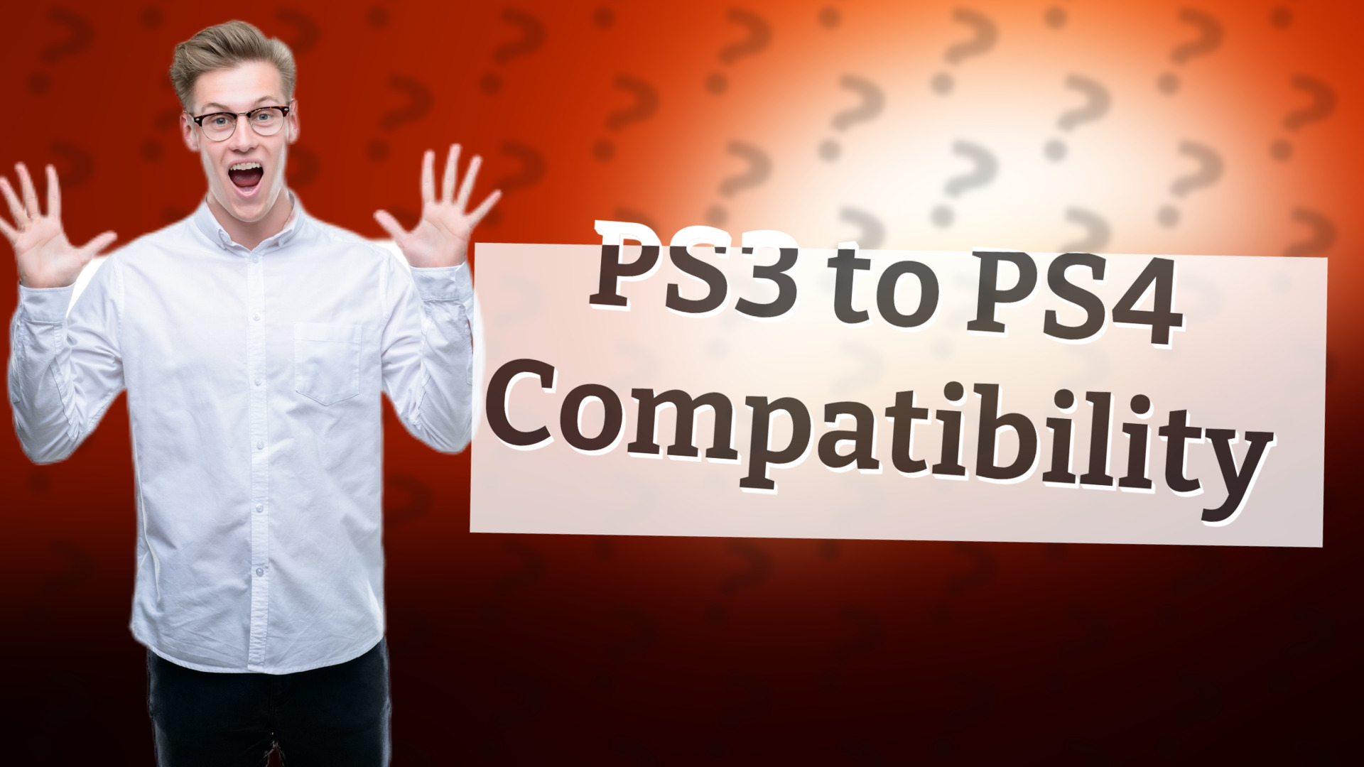 PS3 to PS4 Compatibility