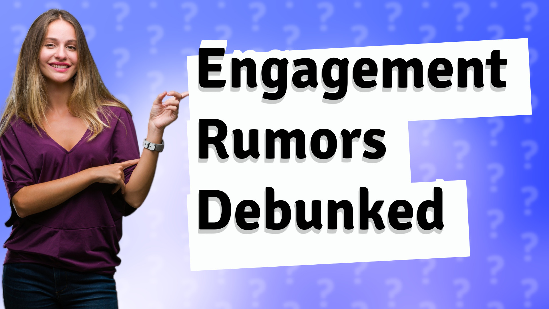 Engagement Rumors Debunked