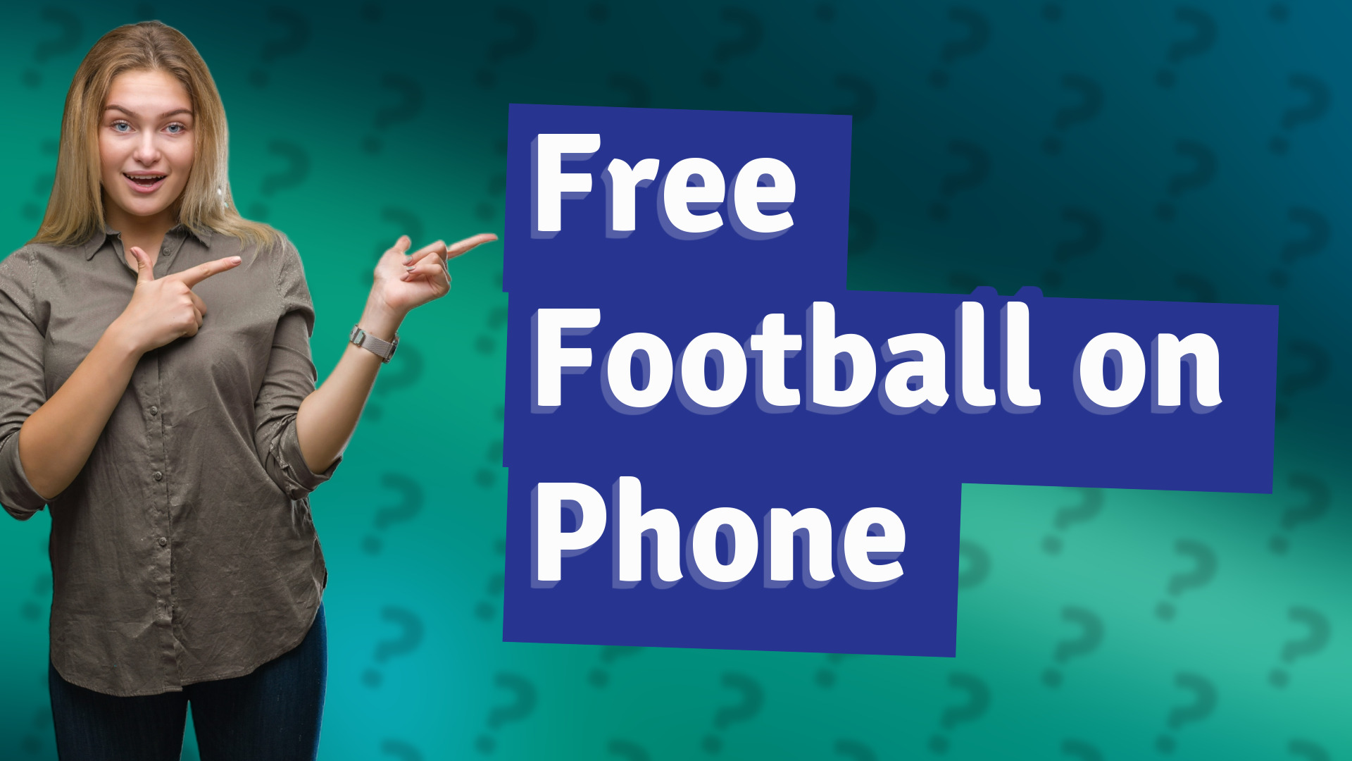Free Football on Phone