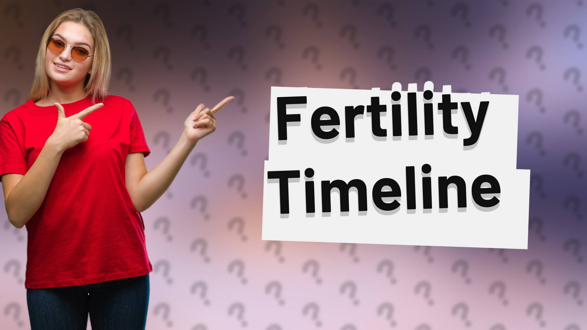 Fertility Timeline