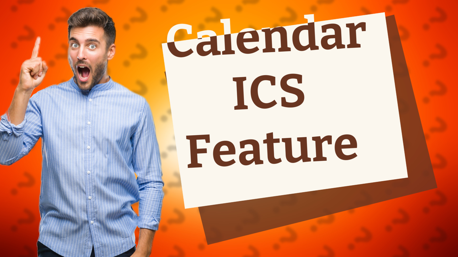Calendar ICS Feature