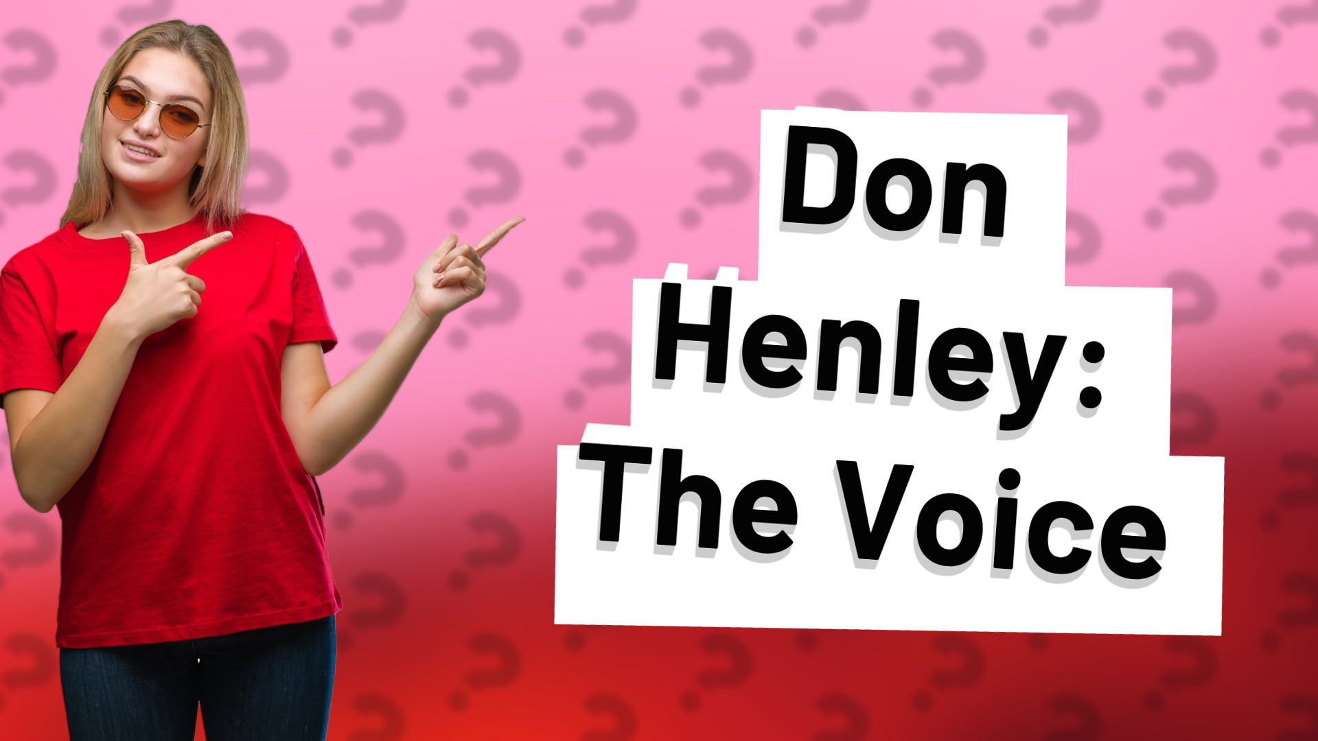 Don Henley: The Voice