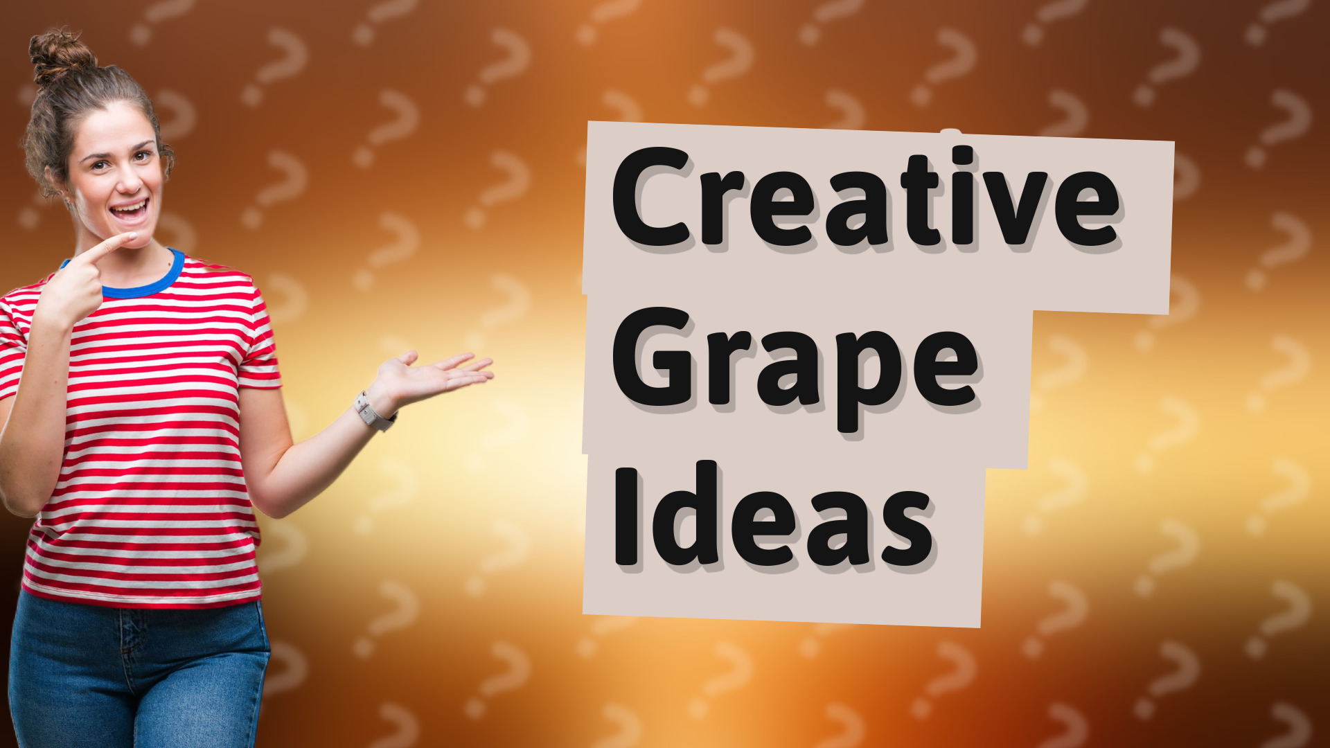 Creative Grape Ideas