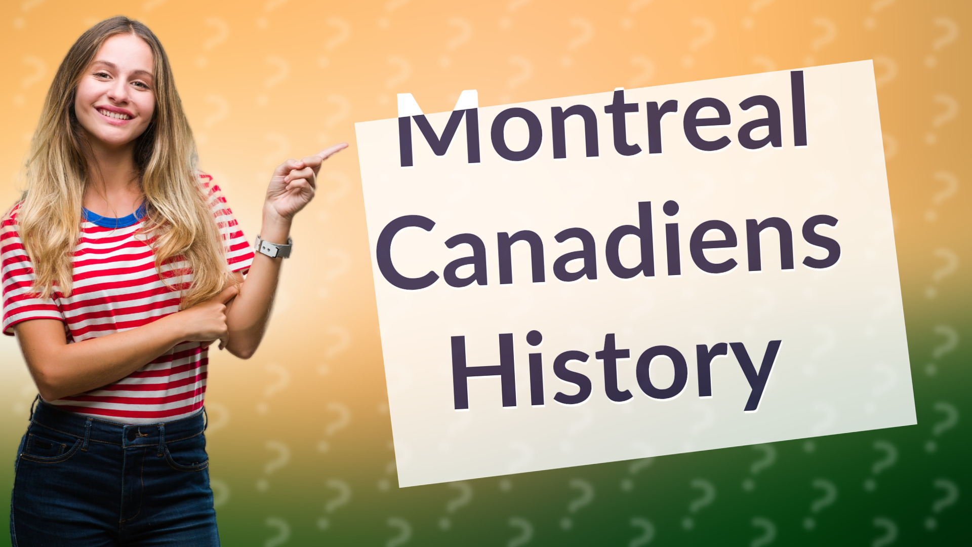 Montreal Canadiens History