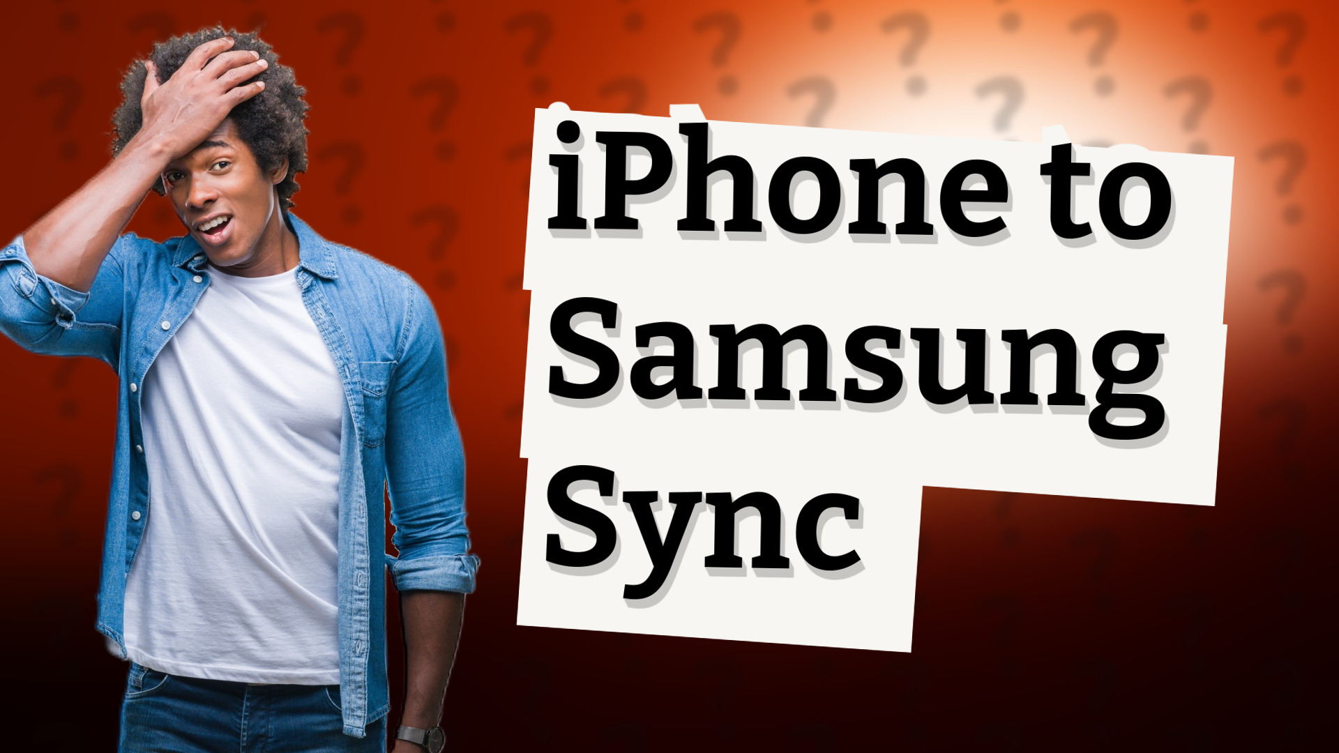 iPhone to Samsung Sync