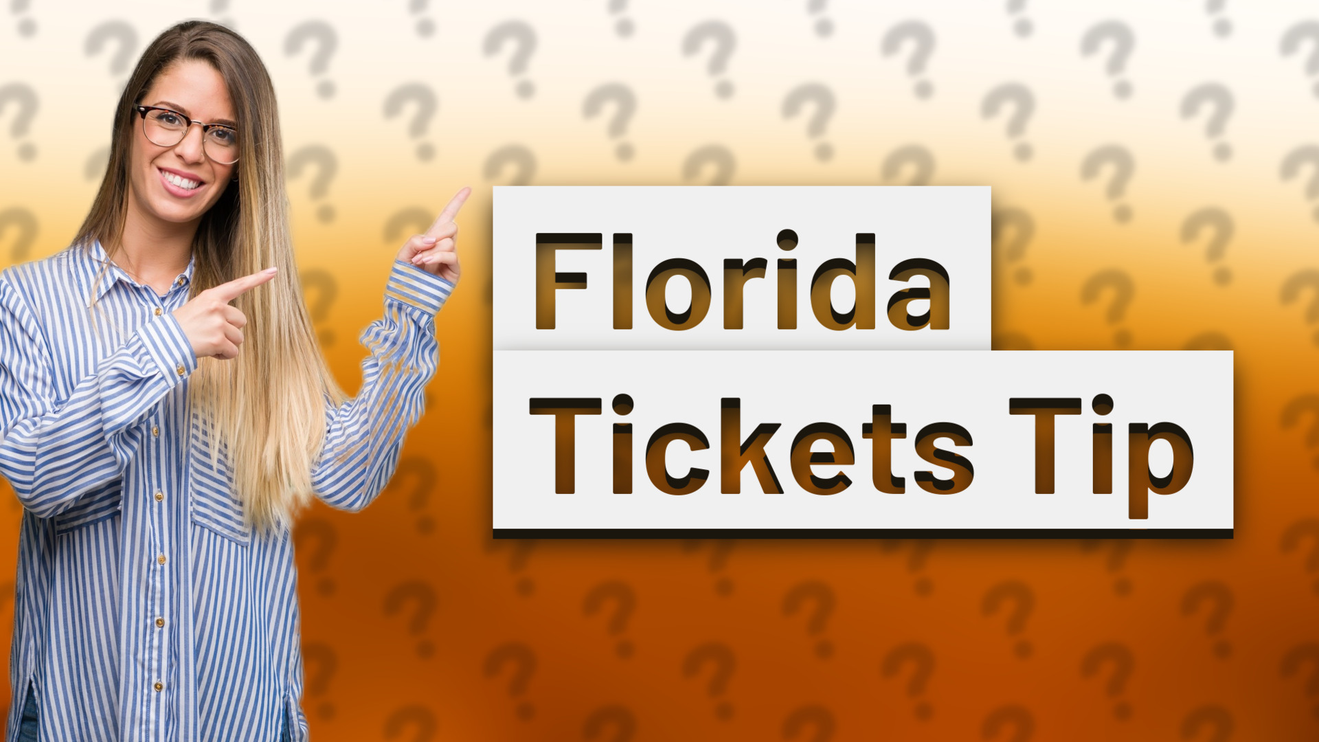 Florida Tickets Tip