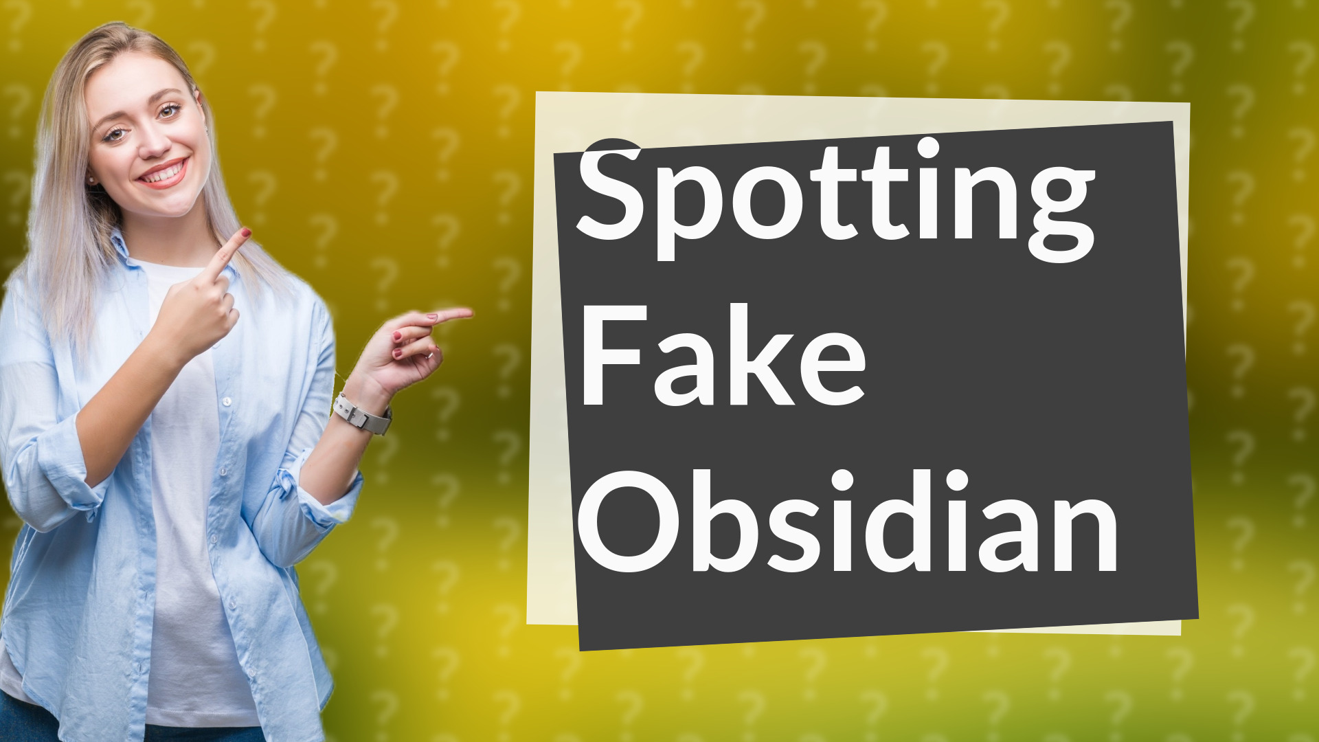 Spotting Fake Obsidian