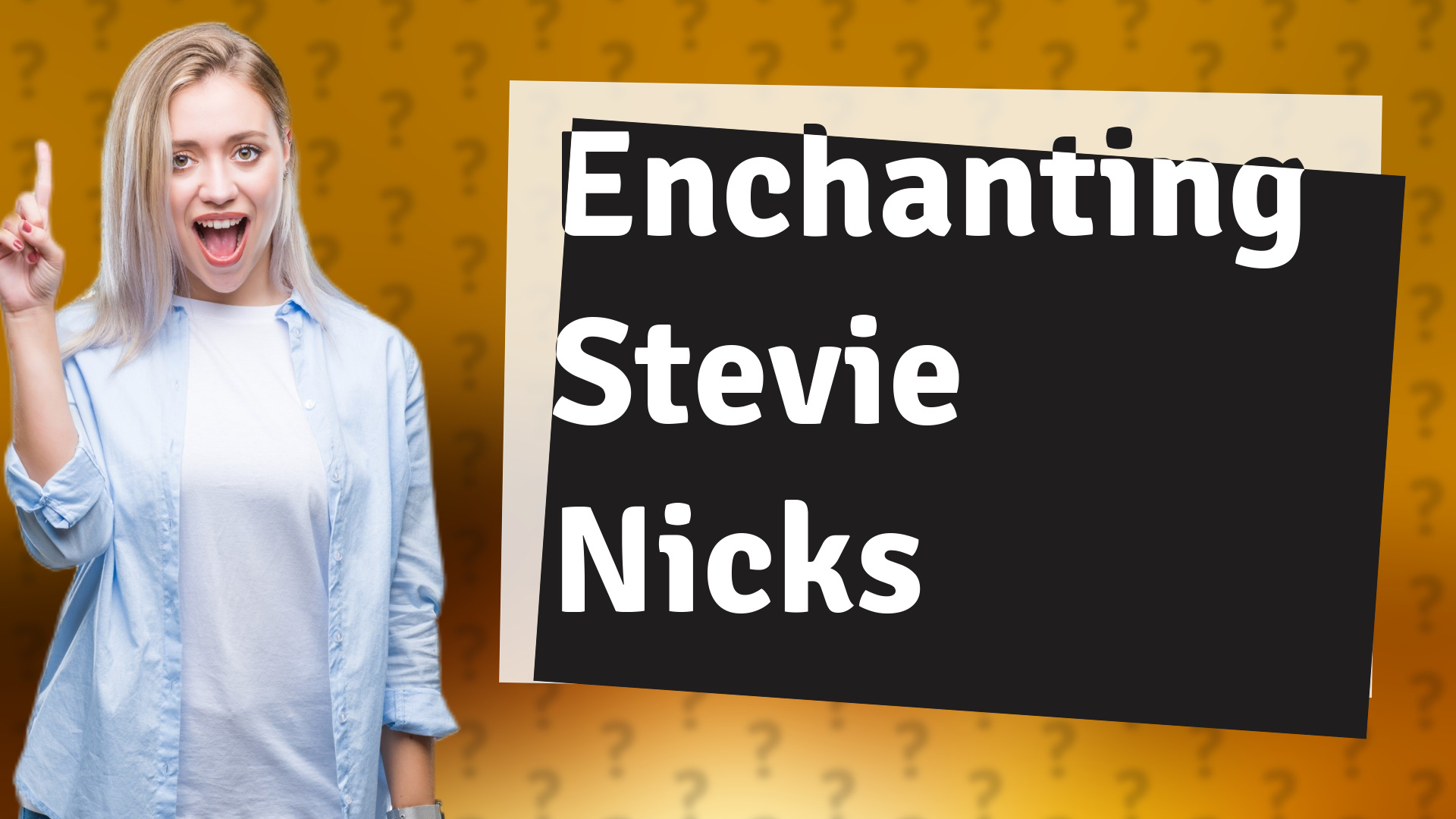 Enchanting Stevie Nicks