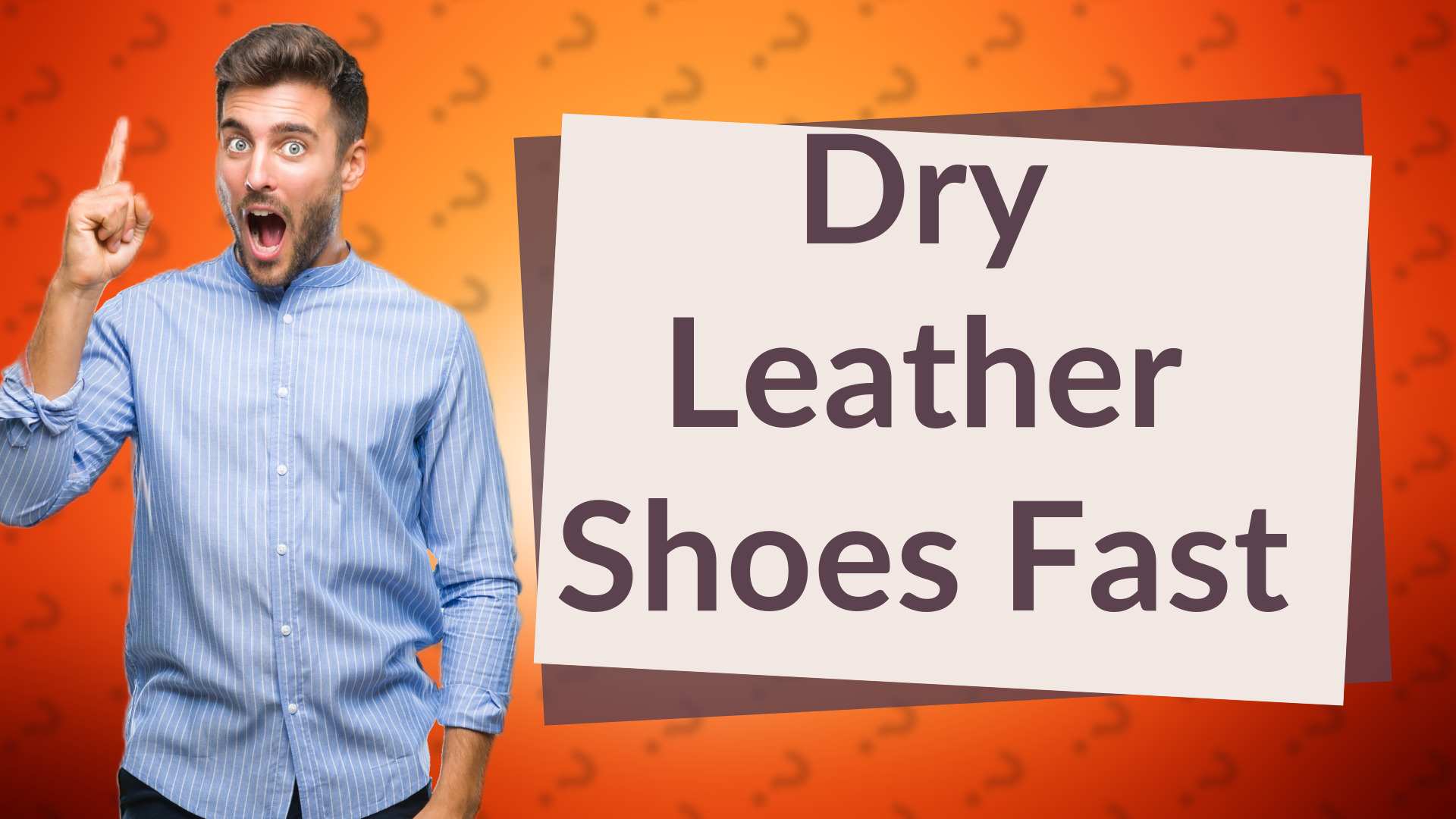 Dry Leather Shoes Fast