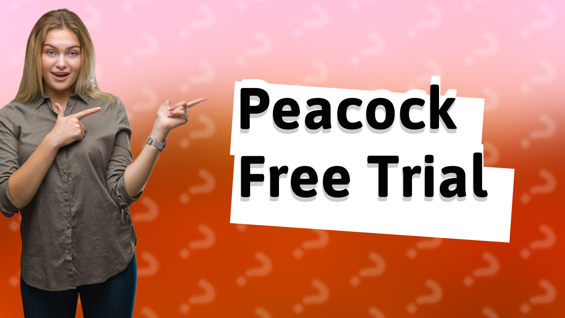 Peacock Free Trial