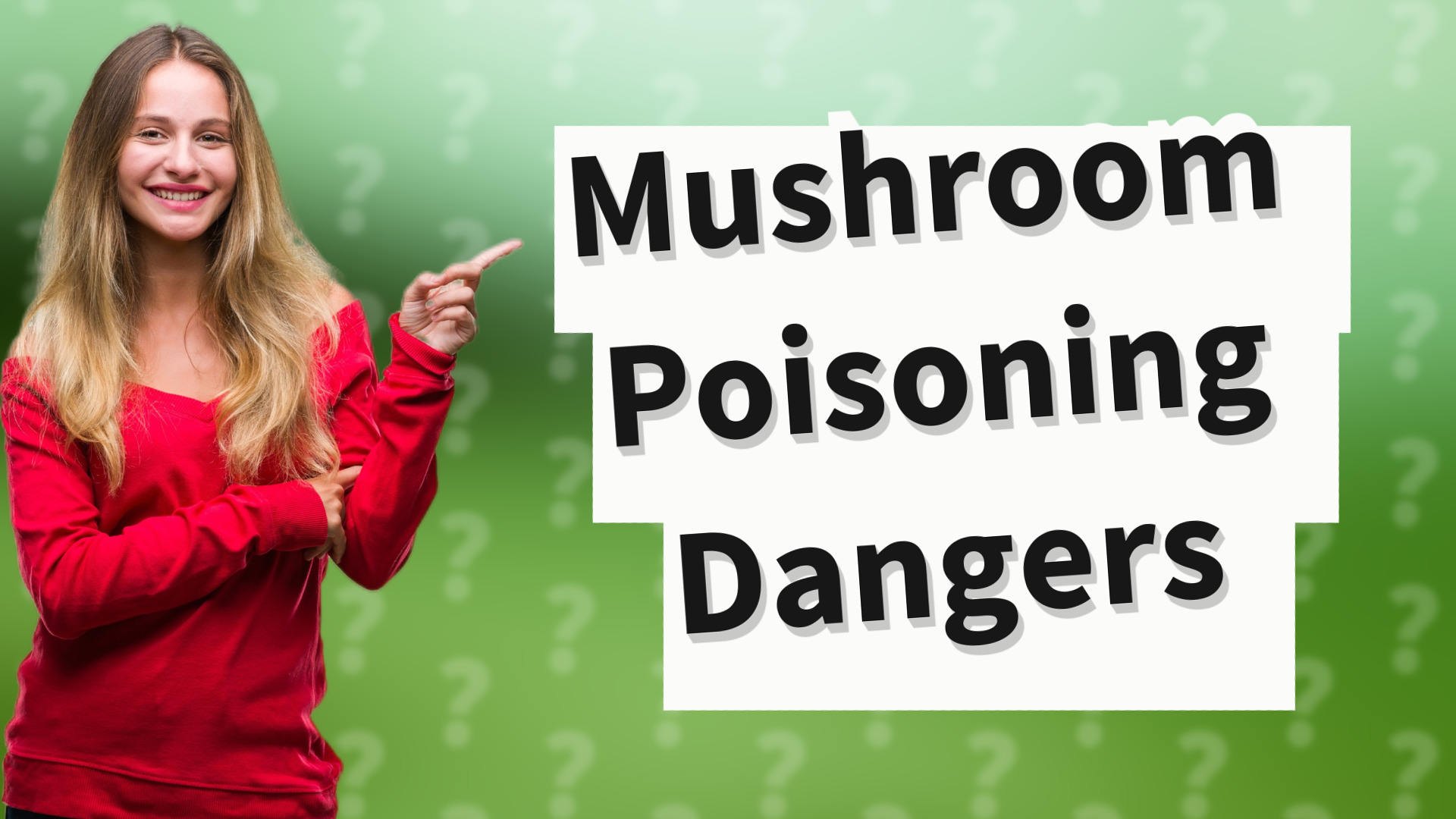 Mushroom Poisoning Dangers
