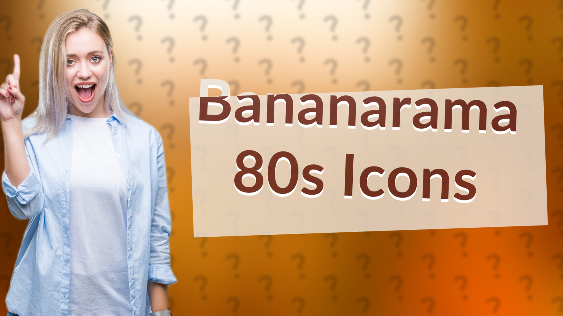 Bananarama 80s Icons