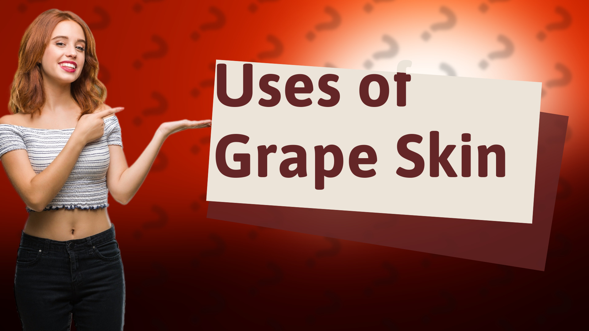 Uses of Grape Skin
