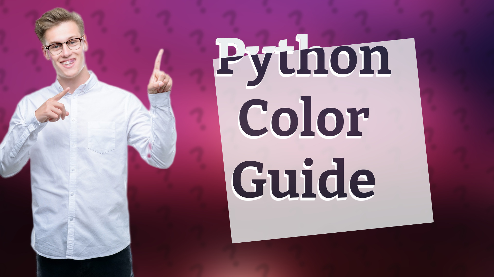 Python Color Guide