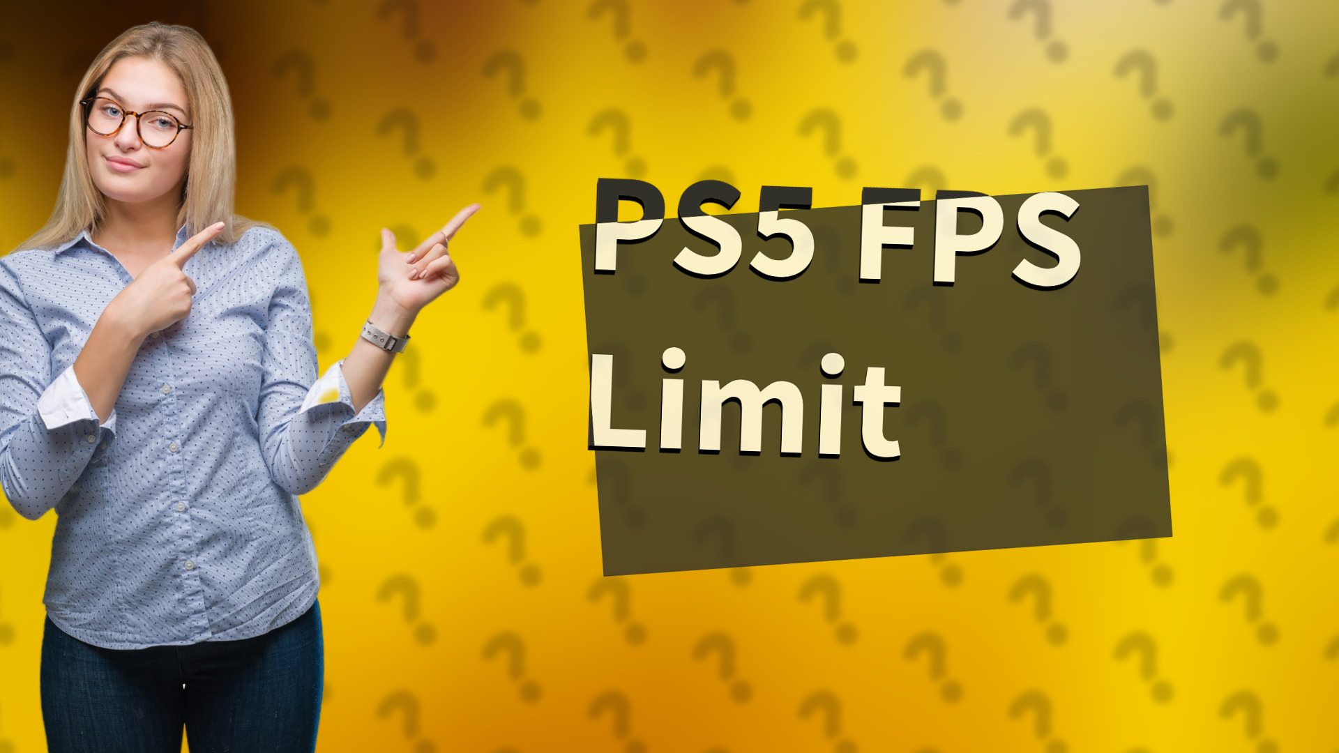PS5 FPS Limit