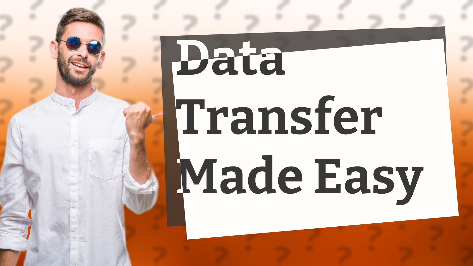 Data Transfer Made Easy