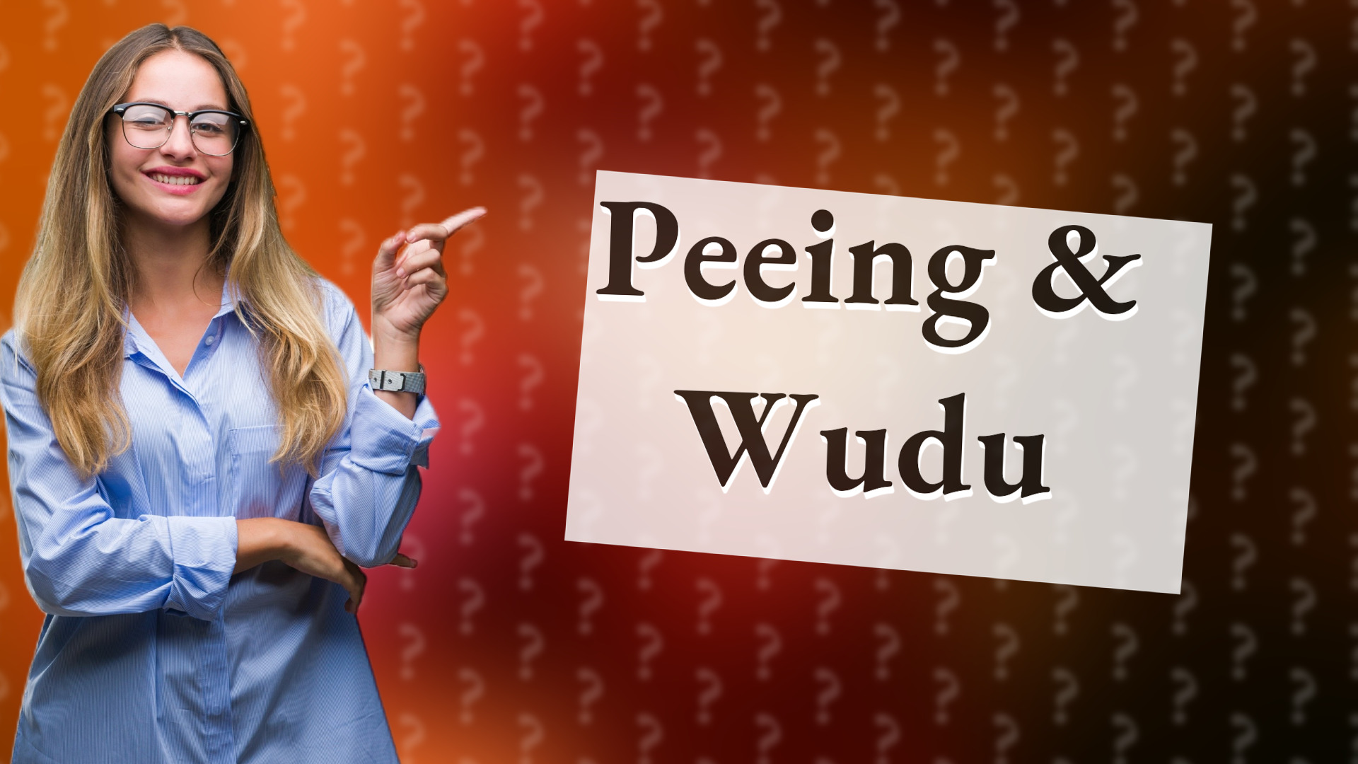 Peeing & Wudu