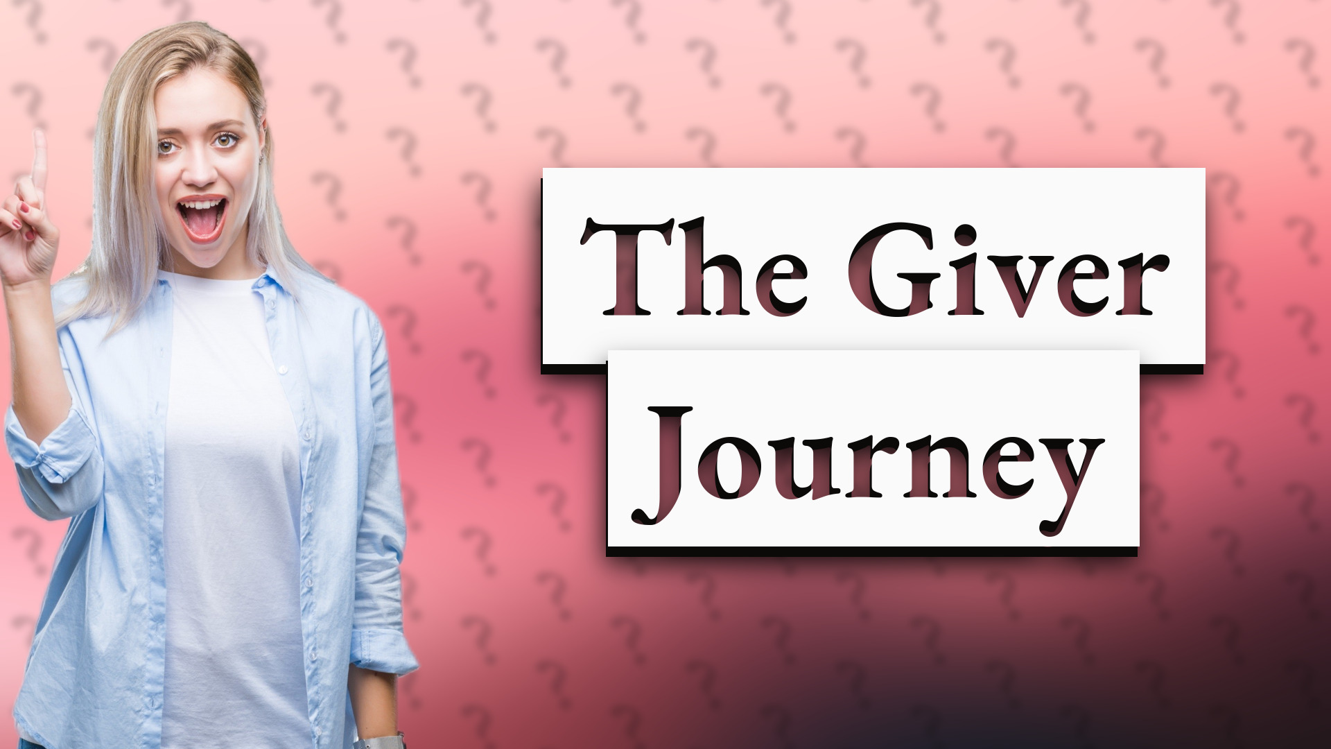 The Giver Journey