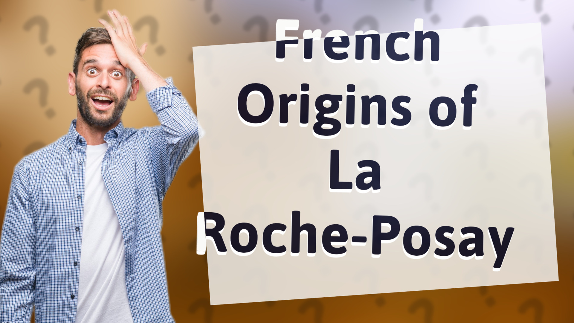 French Origins of La Roche-Posay