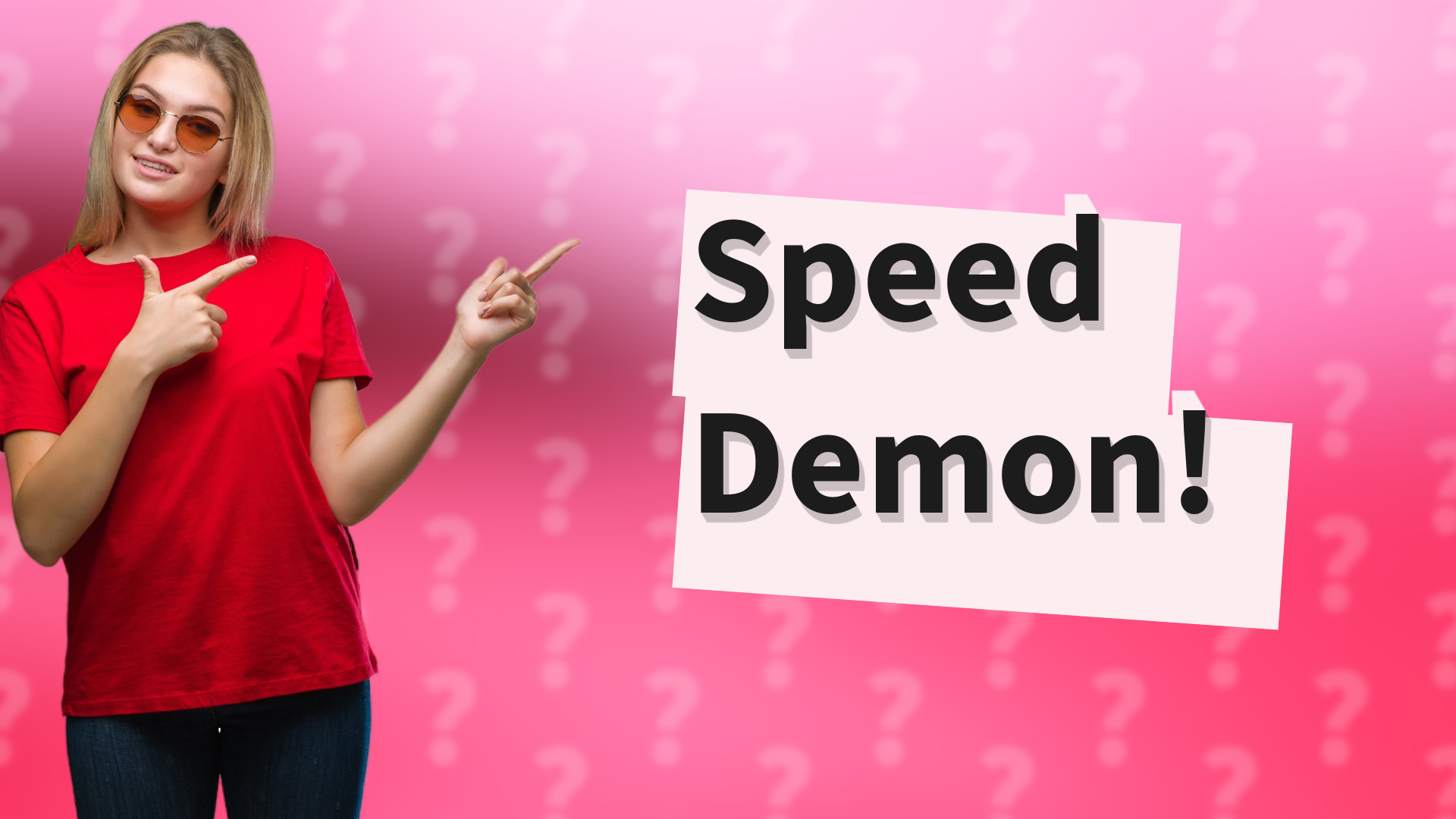 Speed Demon!